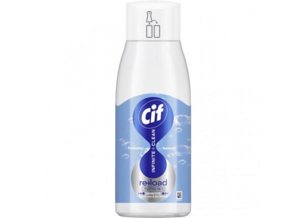 CIF INFINITE CLEAN RICARICA 590 ML LOTO E SALI BLU