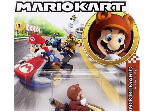 HOT WHEELS MARIO KART TANOOKI MARIO ART.GBG25