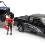 XTREME ADVENTURE PICK-UP CON POLARIS RZR XP 1000 E FIGURE SET SCALA 1:18 ART.37426SS