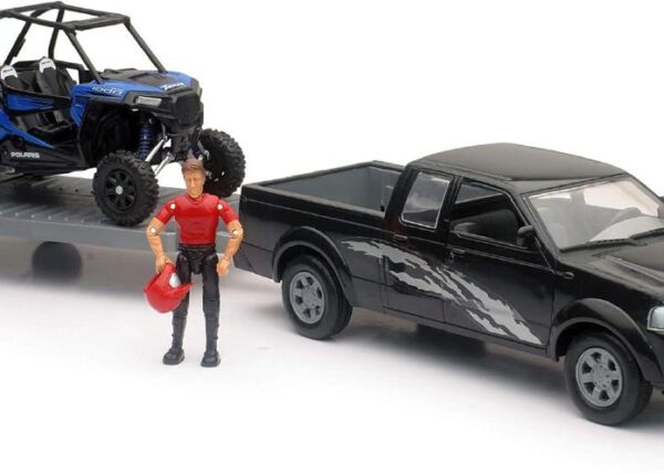 XTREME ADVENTURE PICK-UP CON POLARIS RZR XP 1000 E FIGURE SET SCALA 1:18 ART.37426SS