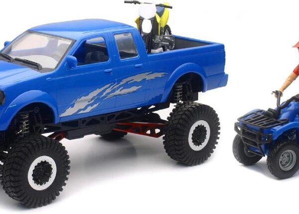 XTREME ADVENTURE PICKUP 4X4 OFF ROAD PLAYSET 2 ASS. SCALA 1:20 ART.37486SS