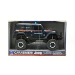JEEP SAHARA BIG WHEELS CARABINIERI SCALA 1:18 ART.37646