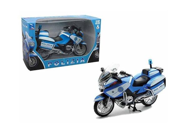 MOTO BMW R1200RT POLIZIA SCALA 1:12 ART.43173