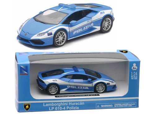 LAMBORGHINI HURACAN LP610-4 POLIZIA MIS. 1:24 ART.71323