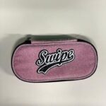 BAULETTO PORTAPENNA SWIPE GLITTERATO ROSA ART.15502172 $