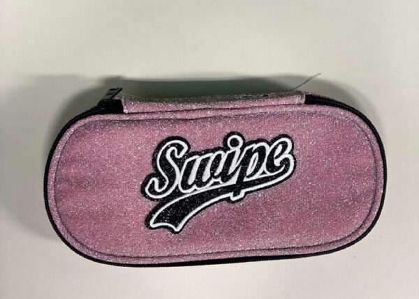 BAULETTO PORTAPENNA SWIPE GLITTERATO ROSA ART.15502172 $