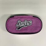 BAULETTO PORTAPENNA SWIPE GLITTRRATO VIOLA ART.15502172V $