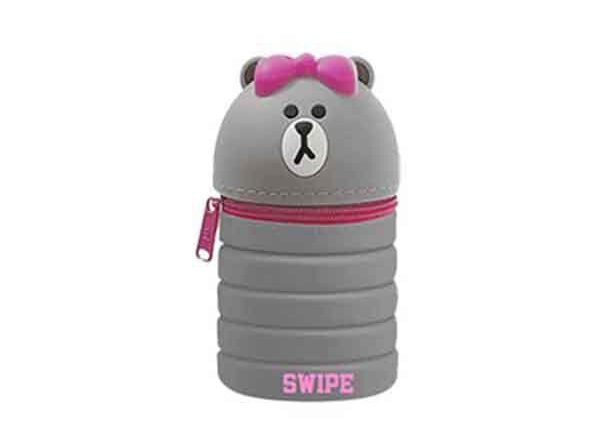 BAULETTO SILICONE IN SOFFIETTO SWIPE ANIM. GRIGIO ART.14553286GR