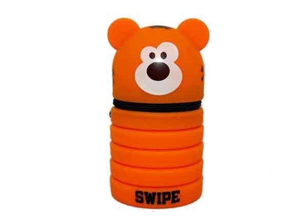 BAULETTO SILICONE IN SOFFIETTO SWIPE ANIM. ARANCIO ART.14553288