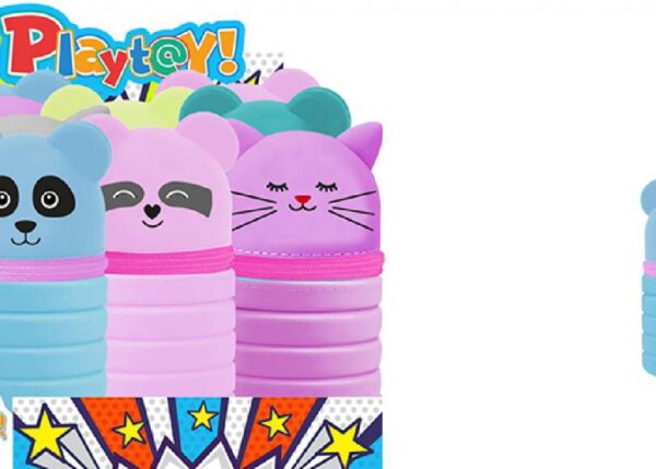 BAULETTO SILICONE A SOF. PLAY TOY PUPPIE CELESTE ART.14553358C