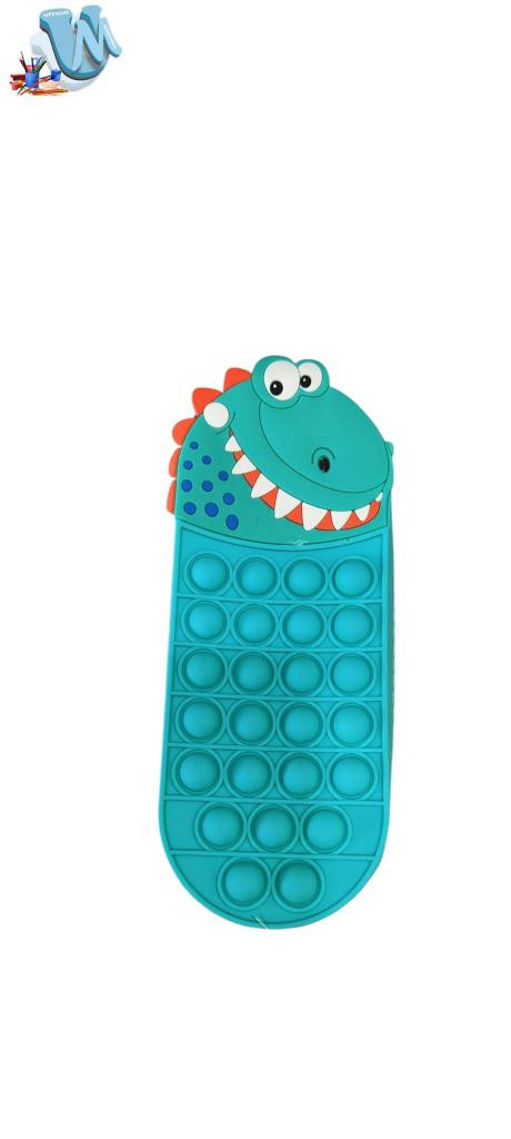 BAULETTO SWIPE SILICONE POPIT DINO ART.14684287 BAULETTO SWIPE SILICONE POPIT DINO ART.14684287