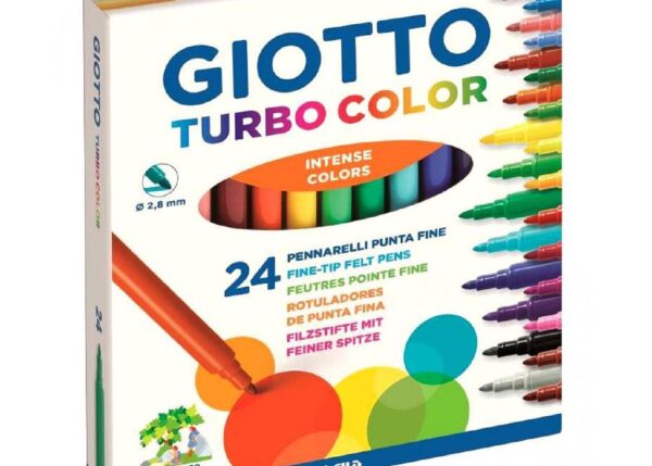 GIOTTO COLORI TURBO COLOR 24PZ F417000