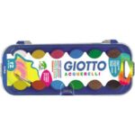GIOTTO COLORI ACQUARELLI 12PZ