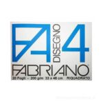 ALBUM F4 LISCIO RIQUADRATO33X48 20 FOGLI