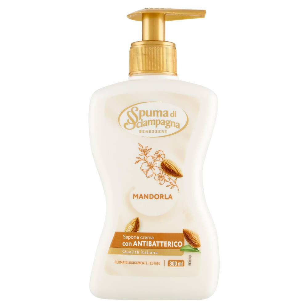 SPUMA DI SCIAMPAGNIA SAPONE MANI 400ML MANDORLA SPUMA DI SCIAMPAGNIA SAPONE MANI 400ML MANDORLA