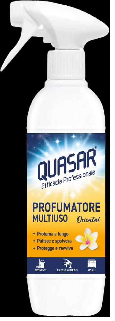 QUASAR PROFUMATORE MULTIUSO 500 ML ORIENTAL QUASAR PROFUMATORE MULTIUSO 500 ML ORIENTAL
