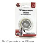 SET FILTRO+2 GUARNIZIONI PER CAFFETTIERA. 1/2 TZ.