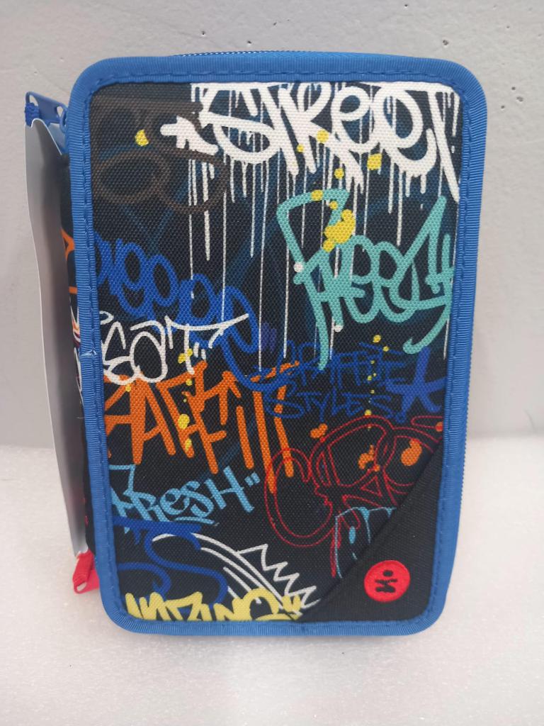ASTUCCIO TRIPLO 18+18 GRAFFITI BE SMART ART.271018 ASTUCCIO TRIPLO 18+18 GRAFFITI BE SMART ART.271018