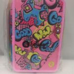 ASTUCCIO TRIPLO 18+18 GIOTTO GOOD WOW GO BE SMART ROSA ZIP GIALLA ART.271020