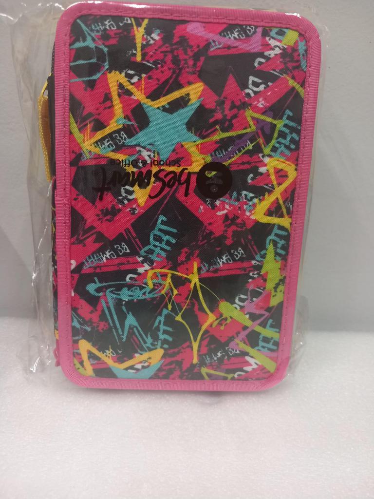 ASTUCCIO TRIPLO 18+18 GIOTTO BE SMART FUCSIA ZIP GIALLA ART.271023 ASTUCCIO TRIPLO 18+18 GIOTTO BE SMART FUCSIA ZIP GIALLA ART.271023