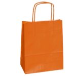BUSTA REGALO CARTA 45X15X50CM ARANCIONE