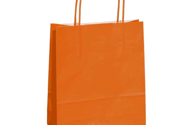 BUSTA REGALO CARTA 45X15X50CM ARANCIONE