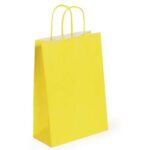 BUSTA REGALO CARTA 45X15X50CM GIALLO