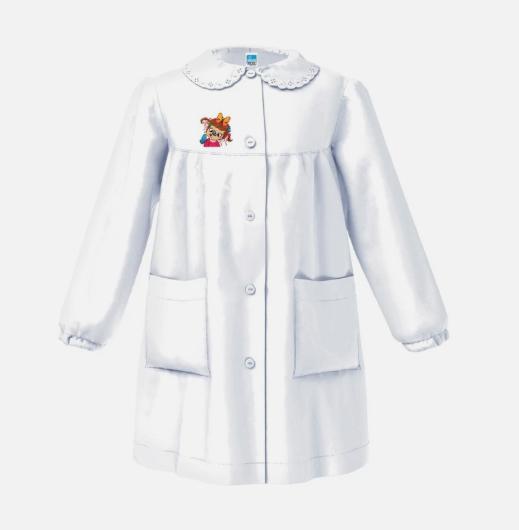 SIGGI GREMBIULE SCUOLA BIANCO BIMBA 6A ART.3GR4173/AP-0001 SIGGI GREMBIULE SCUOLA BIANCO BIMBA 6A ART.3GR4173/AP-0001