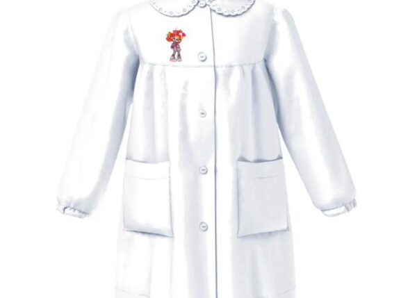 SIGGI GREMBIULE SCUOLA BIANCO BIMBA 6A ART.33GR4175/AP-0001