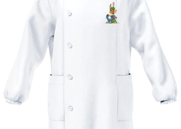 SIGGI GREMBIULE ASILO BIANCO BIMBO 2A ART.33GR4186/AP-0001