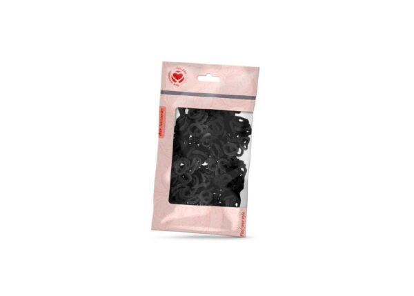 SETABLU ELASTICI MINI 100PZ NERI