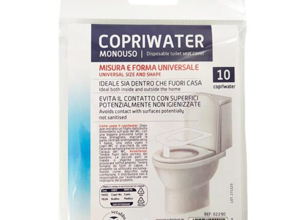 SETABLU COPRI WATER MONOUSO 10PZ - F.