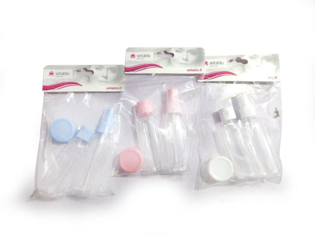 SETABLU KIT FLACONI DA VIAGGIO 3PZ NEW SETABLU KIT FLACONI DA VIAGGIO 3PZ NEW