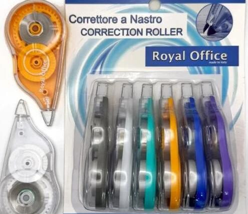 CORRETTORE A NASTRO ROYAL OFFICE 5MMX12M