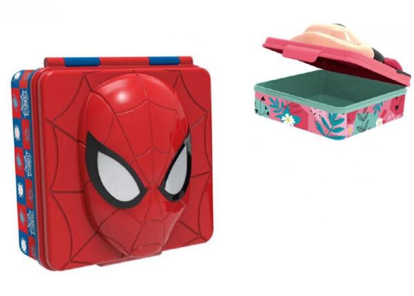 SPIDERMAN PORTAMERENDA QUADRATO 3D- ART.74737