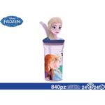 FROZEN BICCHIERE C/CANNUCCIA 3D 360ML ART.81066