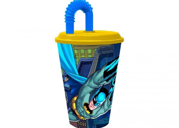 BATMAN BICCHIERE C/CANNUCCIA 430ML ART.85530