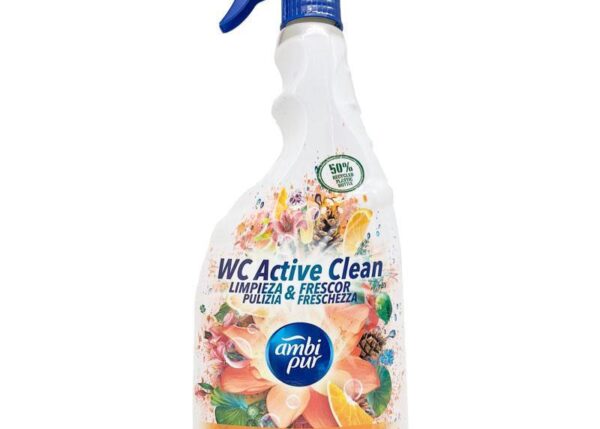 AMBIPUR WC ACTIVE SPRAY 750 ML WILD SADE E CEDRO
