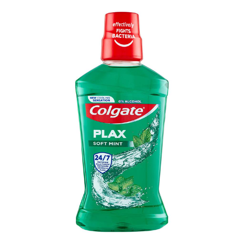 COLGATE PLAX COLLUTTORIO 500ML VERDE SOFT MINT COLGATE PLAX COLLUTTORIO 500ML VERDE SOFT MINT