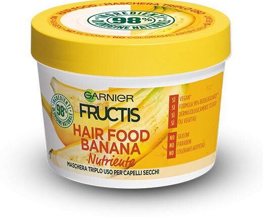 FRUCTIS MASCHERA 390ML HAIR FOOD BANANA