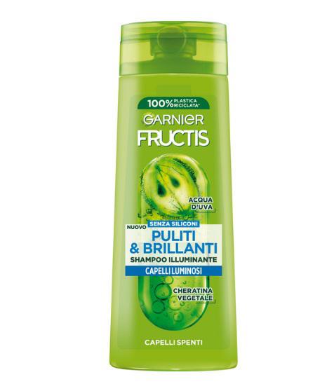 FRUCTIS SHAMPOO 250ML PULITI E BRILLANTI 72 ORE FRUCTIS SHAMPOO 250ML PULITI E BRILLANTI 72 ORE