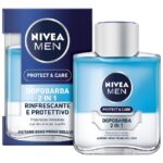 NIVEA DOPOBARBA 100ML FOR MEN 2IN1 LOZIONE PROTECT E CARE