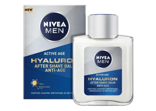 NIVEA DOPOBARBA 100ML FOR MEN AGE HYALURONICO