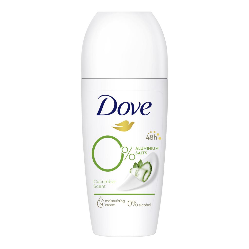 DOVE DEODORANTE ROLL-ON 50ML 72H 0%SALI CUCUMBER AD.CARE DOVE DEODORANTE ROLL-ON 50ML 72H 0%SALI CUCUMBER AD.CARE