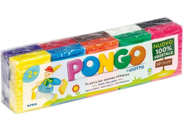 GIOTTO PONGO 10X50GR COL.ASS. F605000