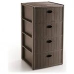 CASSETTIERA L.ELEGANCE 4 CASS. MOKA $