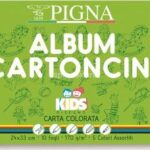 ALBUM CARTONCINI COLORATI 10 FOGLI