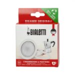 BIALETTI GUARNIZIONI + PIASTRA PER CAFFETTIERA MOKA 6 TAZZE