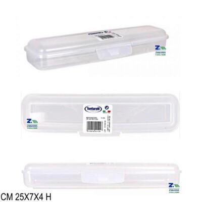 PORTAPENNE TRASPARENTE CM25X7X4 8044442000 PORTAPENNE TRASPARENTE CM25X7X4 8044442000