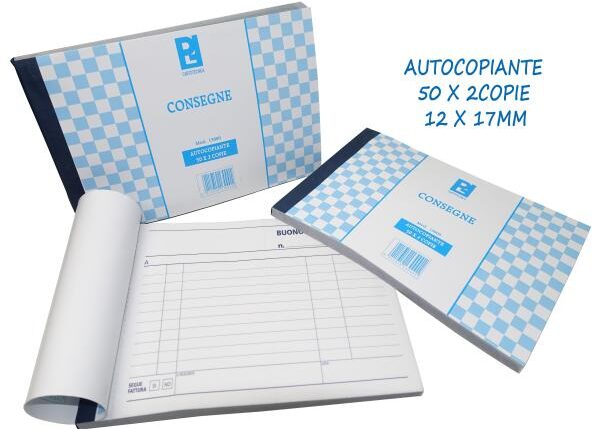 MODULO BUONI CONSEGNA 12X17 2COPIE